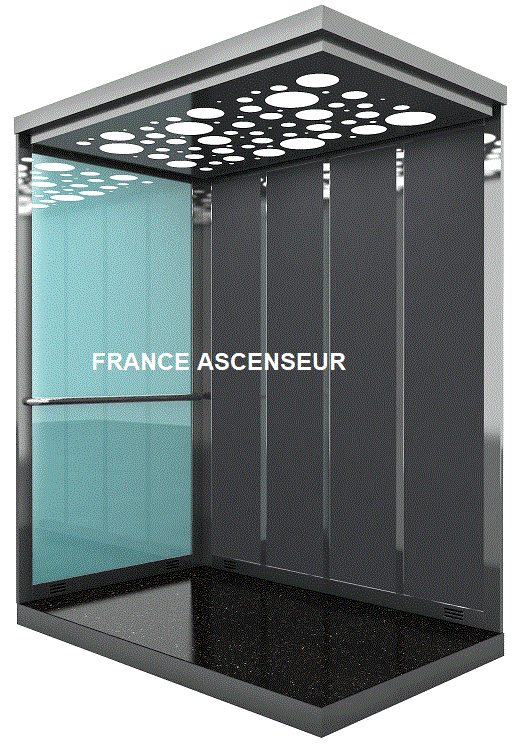 France Ascenseur - Cabine panoramique et inox